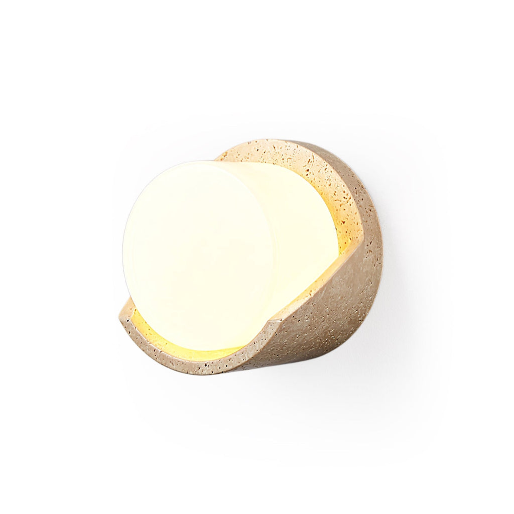 Linus Travertine Wall Light