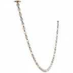 Glass Chain Chandelier