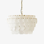 Hexa Cloud Alabaster Pendant Light