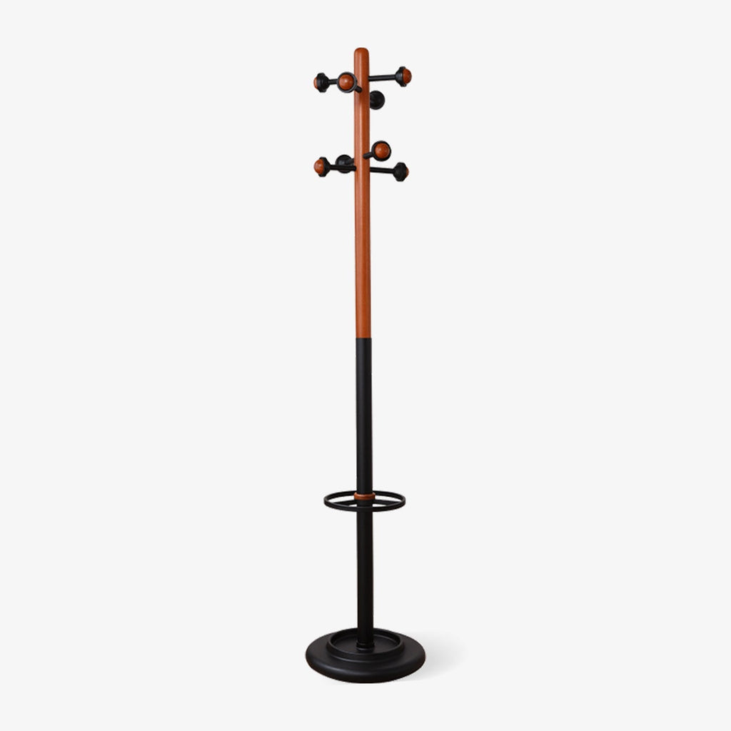Nordic Wooden Coat Rack