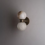 Alabaster Celestia Orb Wall Light