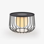 Rowan Cage Solar Lantern Outdoor Lamp