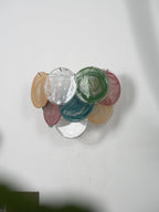 Lunaria Disc Murano Wall Lamp