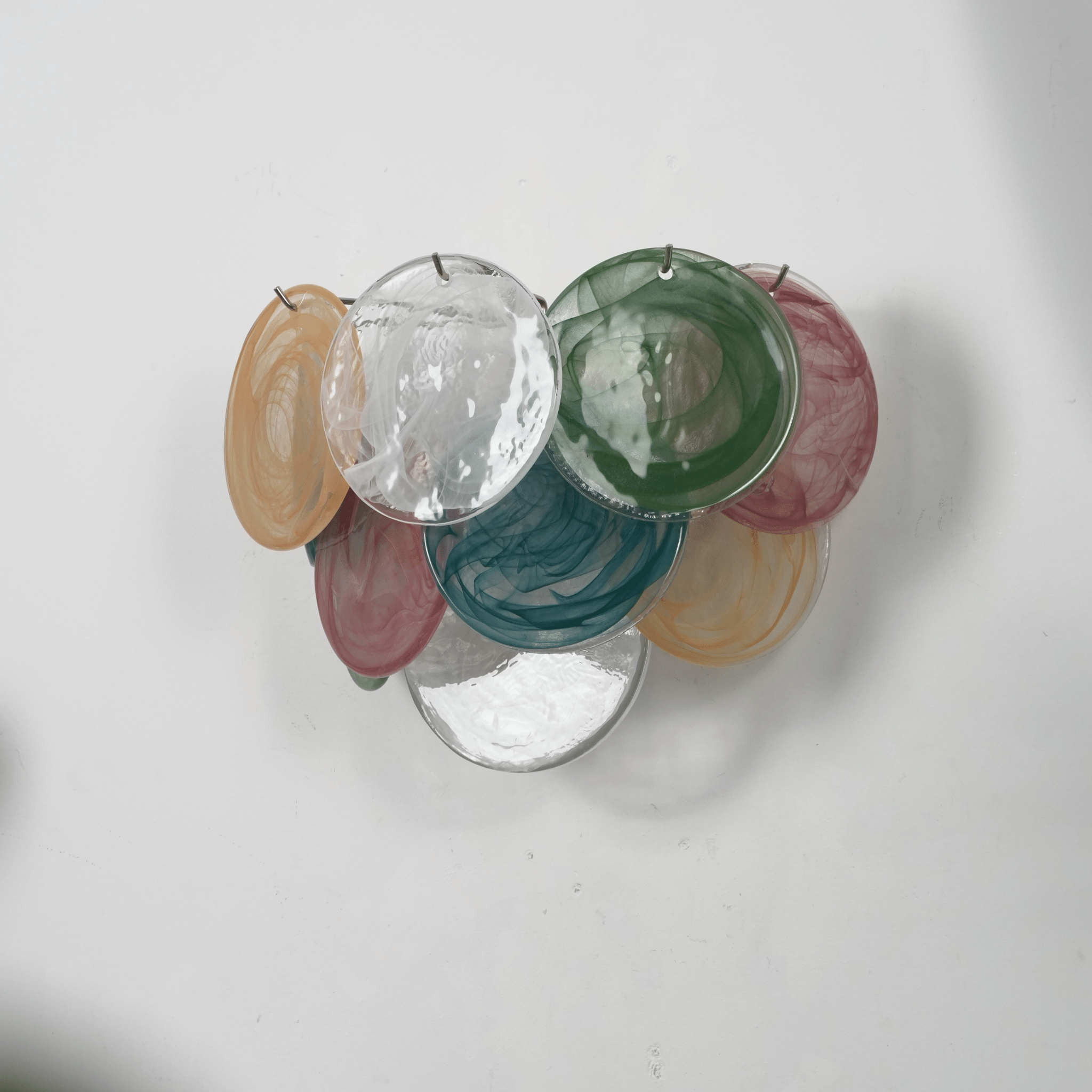 Lunaria Disc Murano Wall Lamp