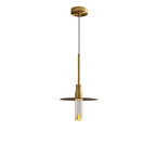 Acrylic Hat Plate Pendant Light
