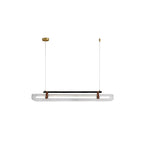 Acrylic Linear Chandelier