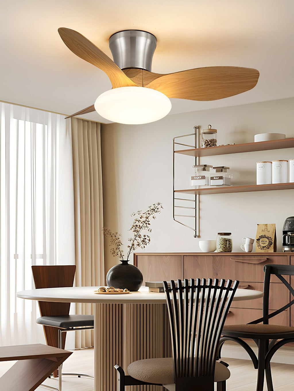 Aeris Curve Ceiling Fan Light