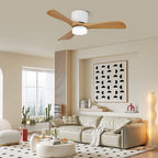 Aerodynamics Wooden 48"/52" Ceiling Fan Light