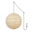 Washi Paper Houselight Pendant Swag Lamp