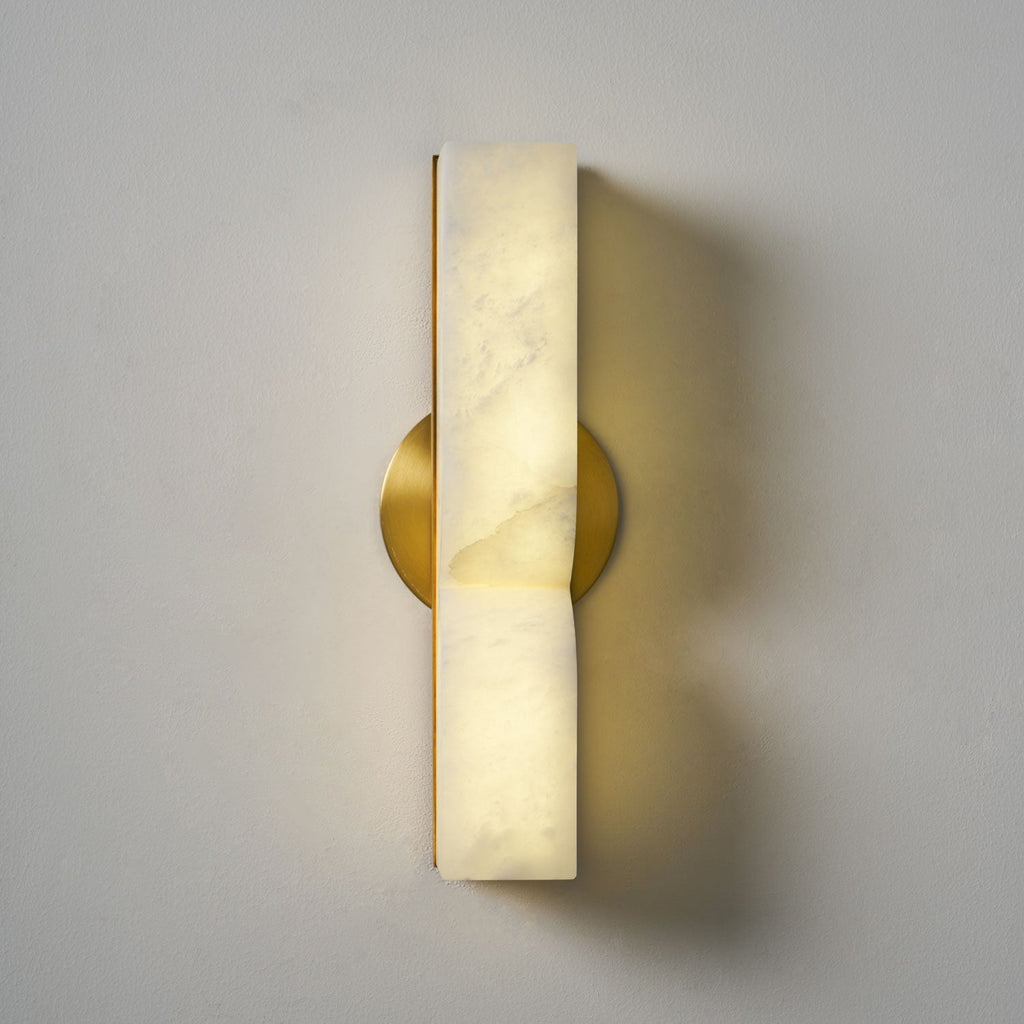 Alabaster Essence Plug-in Wall Sconce