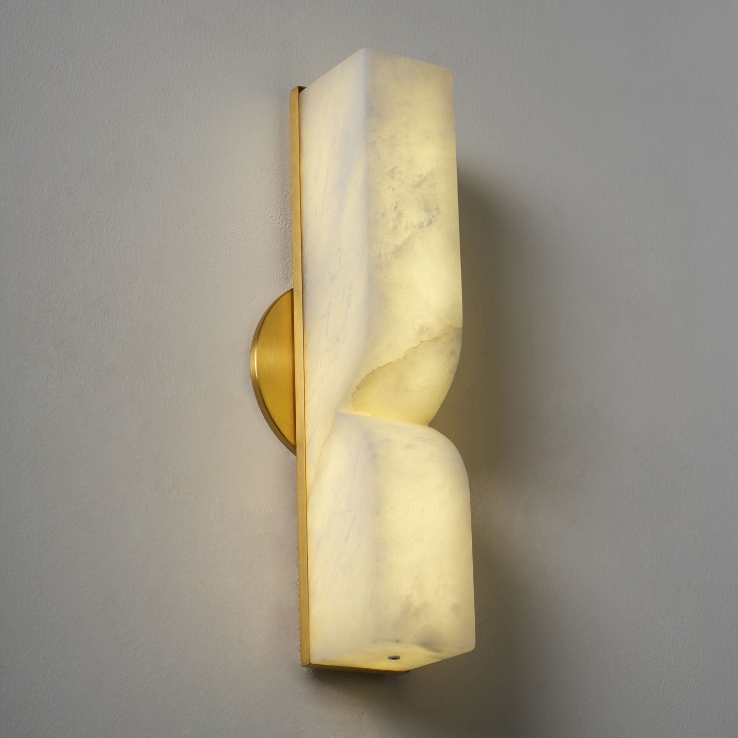 Alabaster Essence Plug-in Wall Sconce