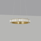 Alabaster Avalon Halo Chandelier