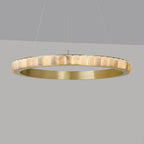 Alabaster Avalon Halo Chandelier