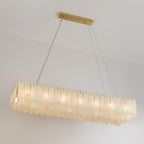 Alabaster Cascade Tiered Chandelier