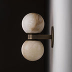 Alabaster Celestia Orb Wall Light