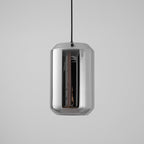 Alabaster Glass Cylinder Pendant Light