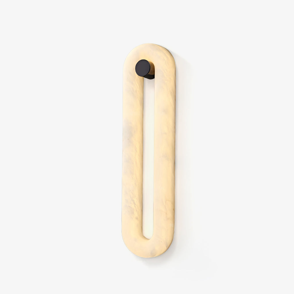 Alabaster Loop Wall Light