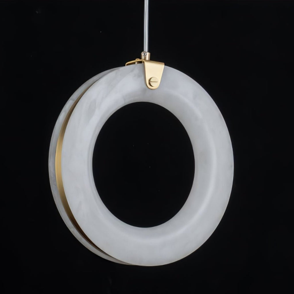 Alabaster Ring Alabaster Pendant Light