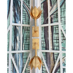 Alberto Lotus Bloom Wall Lamp