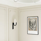 Alice Alabaster Plug-in Wall Lamp