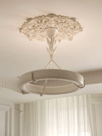 Tinsley Plaster Electrolier Chandelier