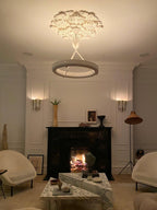 Tinsley Plaster Electrolier Chandelier