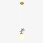 Animal And Moon Pendant Light