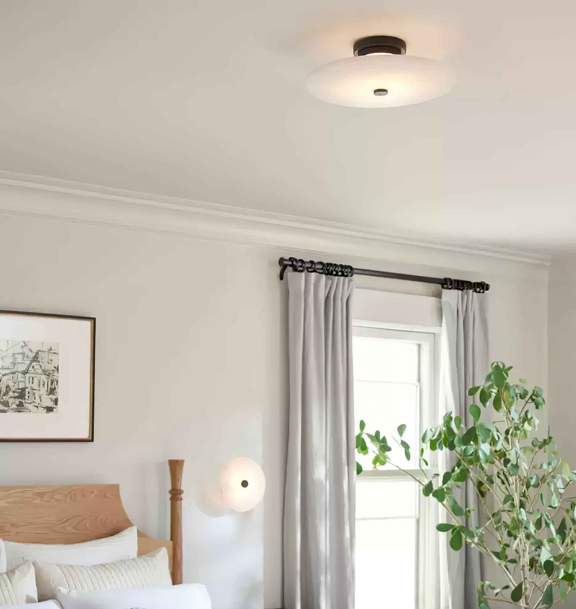Ankeny Alabaster Wall Lamp