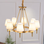 Antique Brass Chandelier
