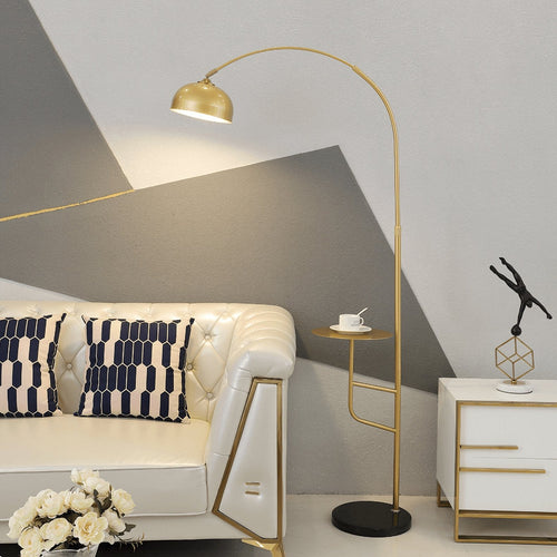 Arc Bell Floor Lamp