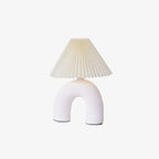 Arched Pleated Table Lamp