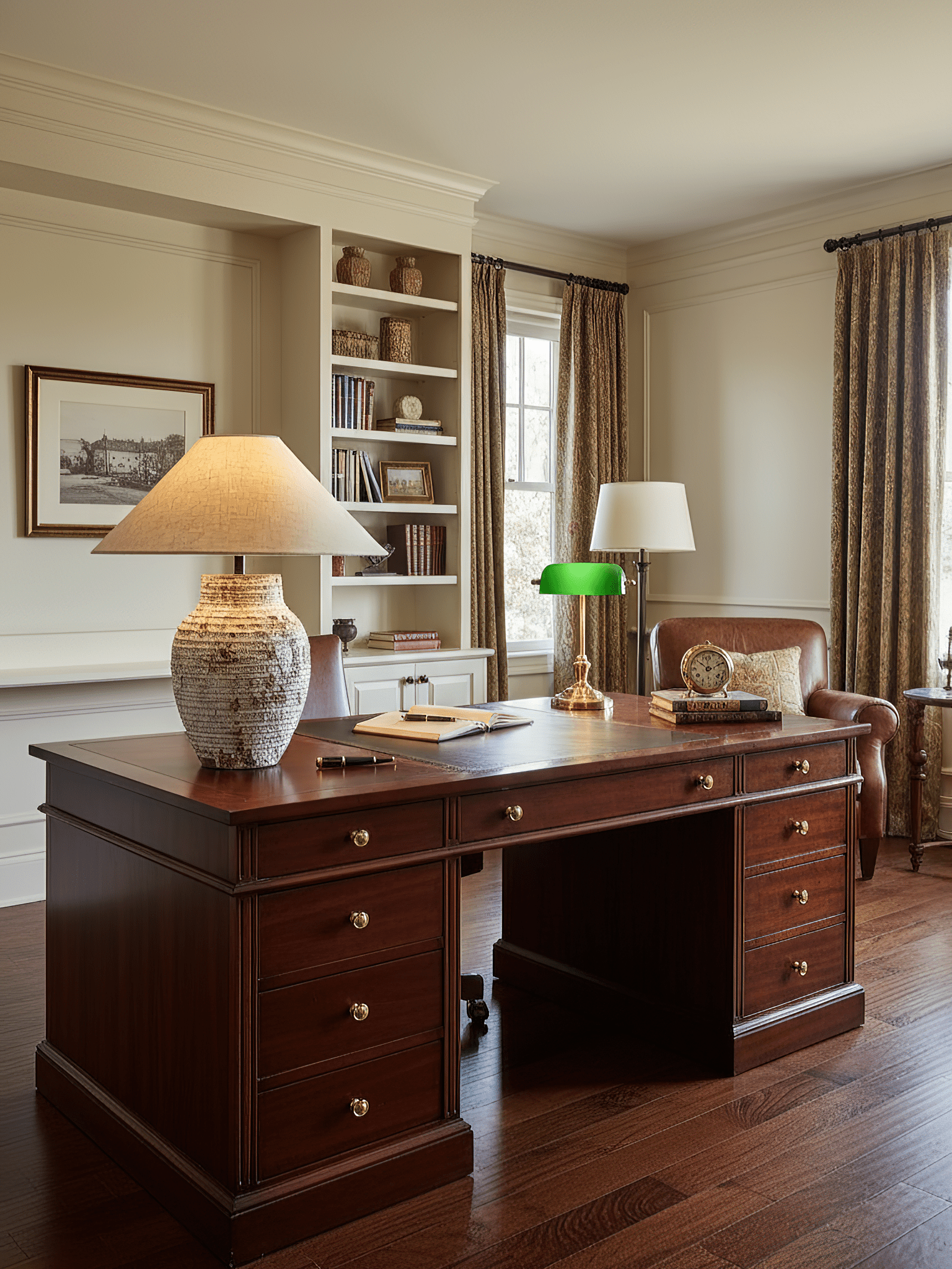 Arden Textured Clay Table Lamp
