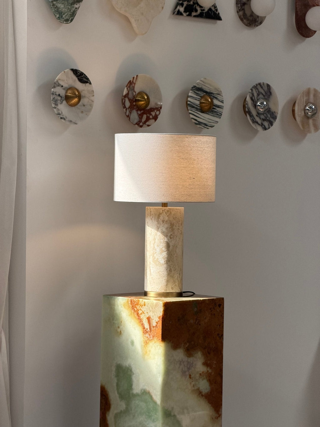 Aria Stone Table Lamp