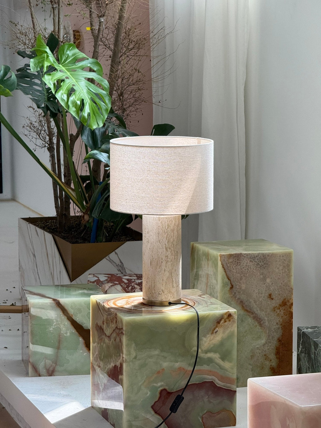 Aria Stone Table Lamp
