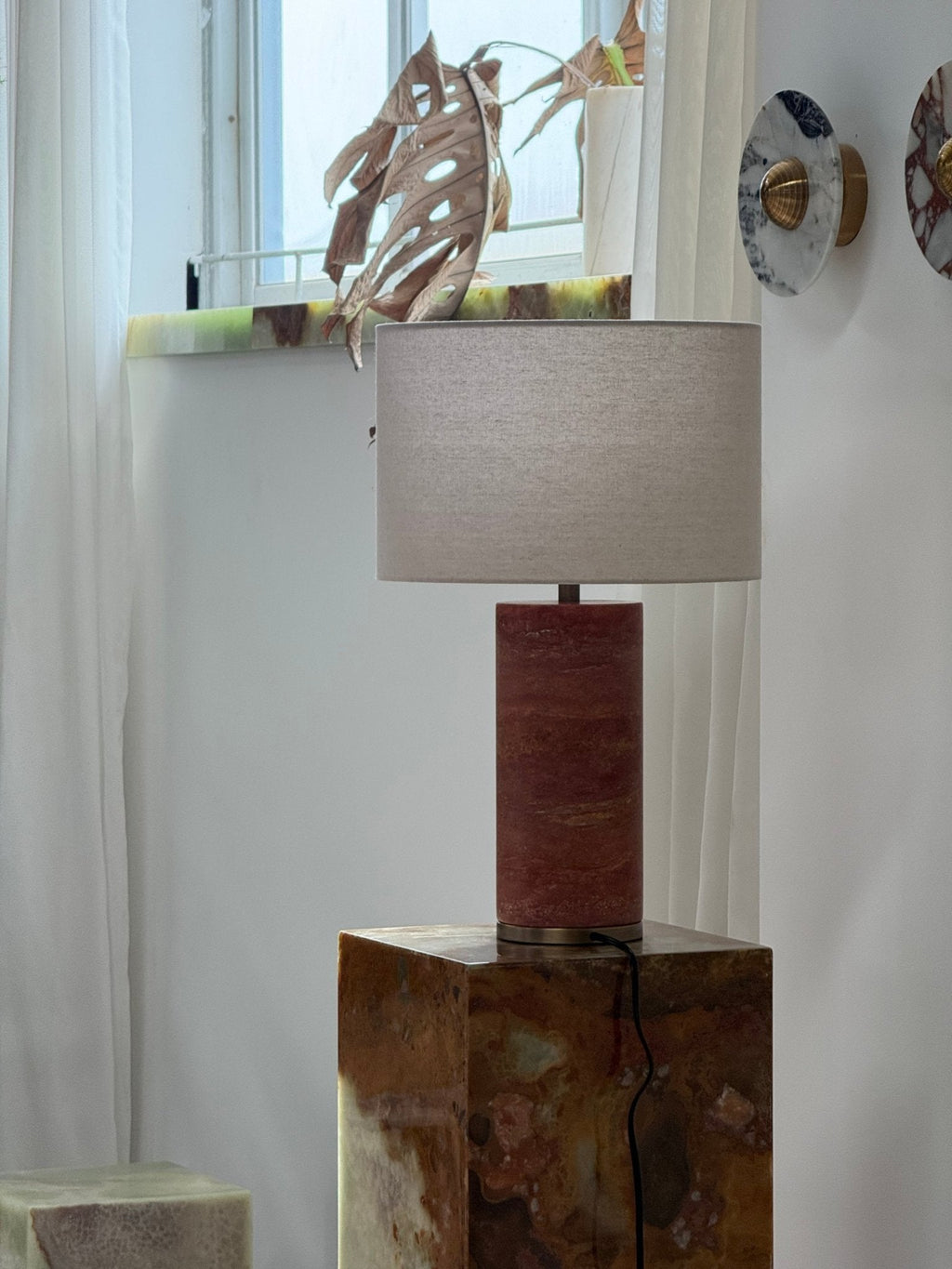 Aria Stone Table Lamp