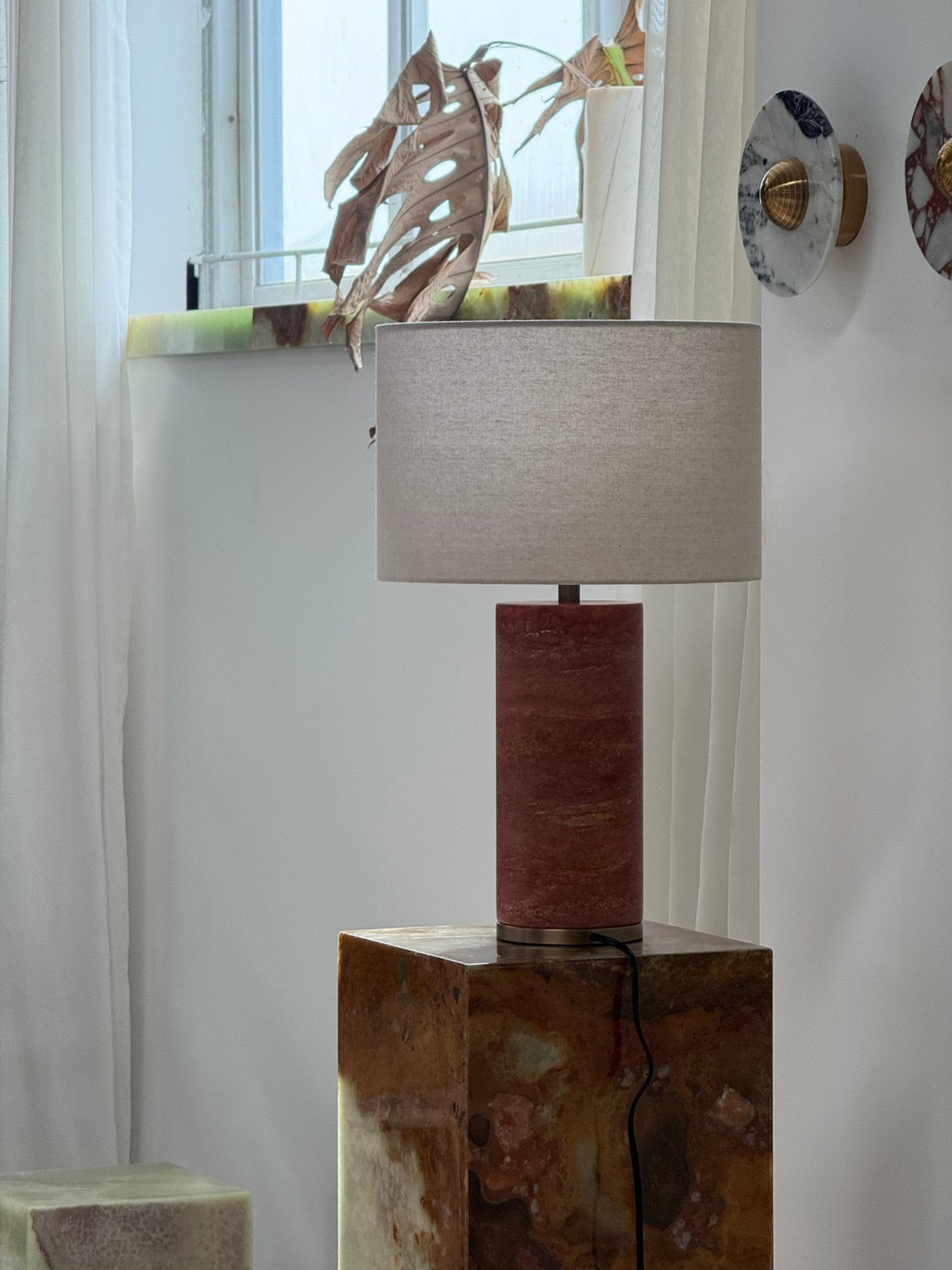 Aria Stone Table Lamp