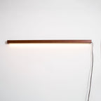 Arlo Linear Wood Plug-in Wall Light