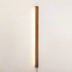 Arlo Linear Wood Plug-in Wall Light