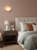 Art Deco Scallop Wall Light