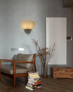 Artoria Petal Alabaster Wall Sconce