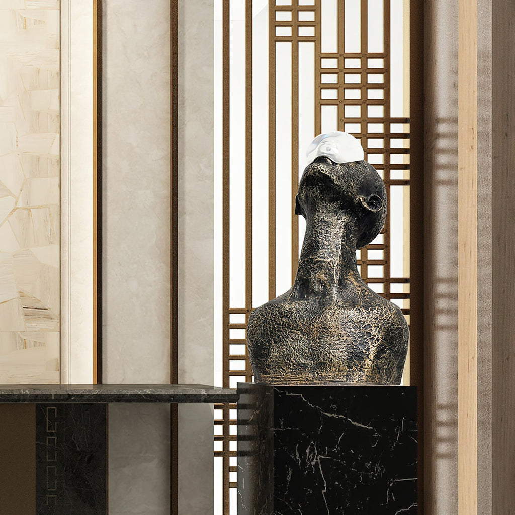 Atlas Guardian Sculpture Table Ornaments