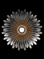 Aurelia Glass Petal Ceiling Light