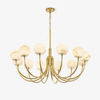 Aurelian Alabaster Globe Chandelier