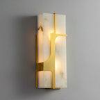 Aurevon Alabaster Wall Sconce