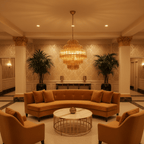 Aurum Cascade Murano Chandelier