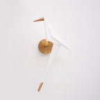 Paper Crane Plug-In Wall Lamp