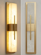 Axis Twin Alabaster Sconce