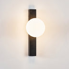 Balanced Globe Sconce
