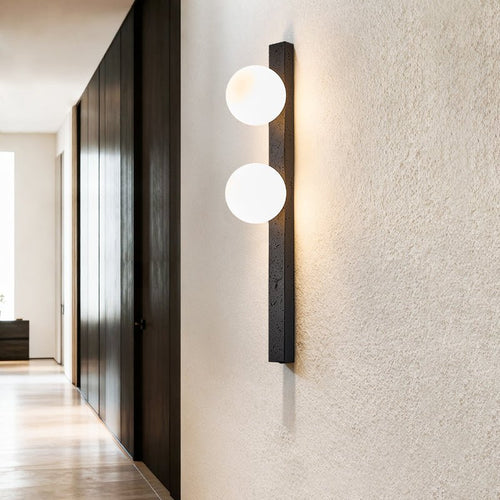 Balanced Globe Sconce