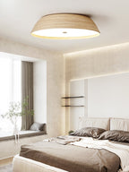 Bamboo Textured Ceiling Lamp